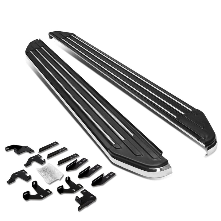 2009-2015 Honda Pilot 6 Inch Aluminum Running Boards - Black