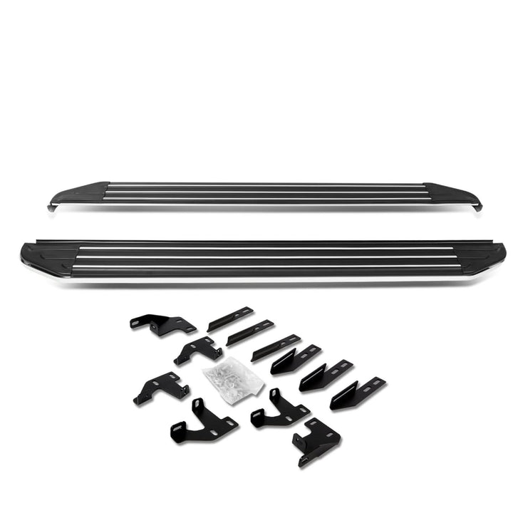 2009-2015 Honda Pilot 6 Inch Aluminum Running Boards - Black