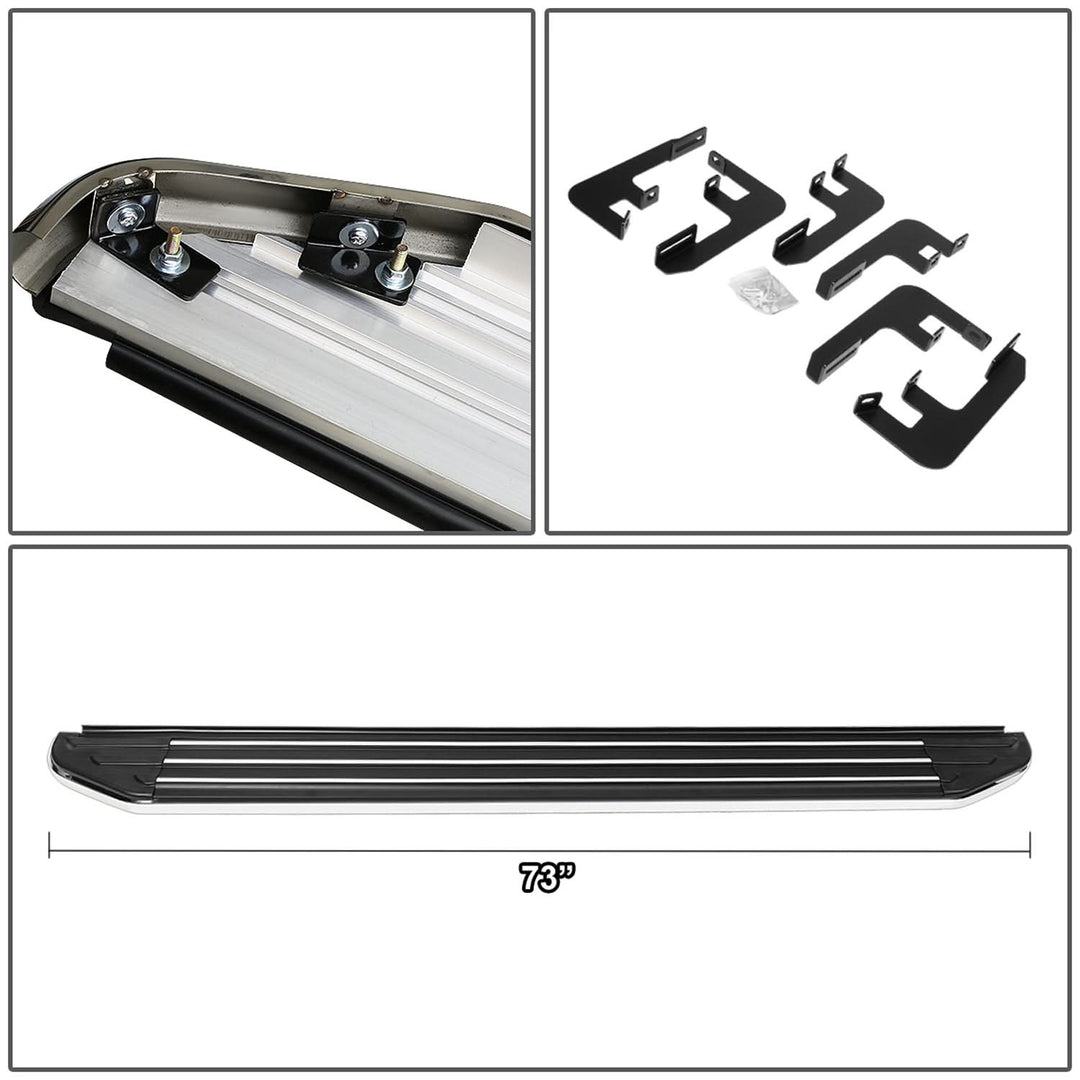 2014-2019 Acura MDX 5.5" Running Boards Aluminum