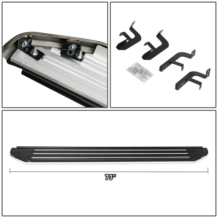 2016-2019 Lexus RX350 RX450H 5.5" Running Boards - Aluminum