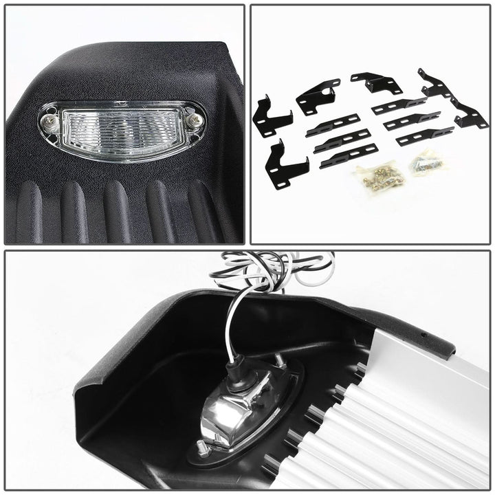 09-15 Honda Pilot Aluminum Running Boards 5.25" with Lights