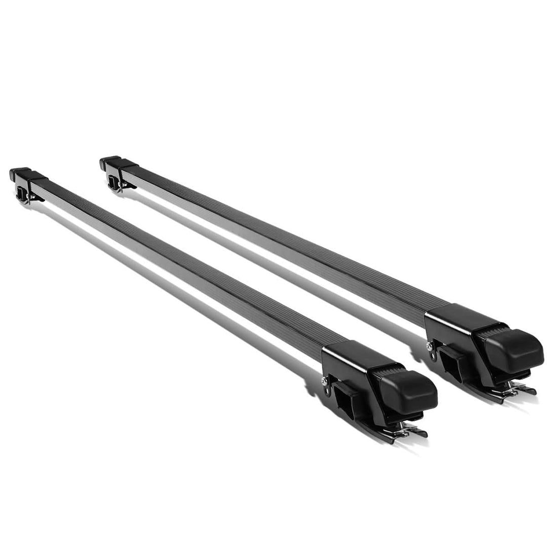 Universal 54" Black Aluminum Square Roof Rack Crossbar