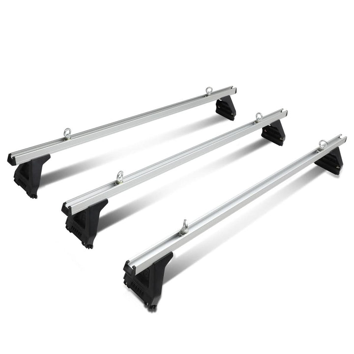 Universal 58" Aluminum Roof Rack Kit - Silver