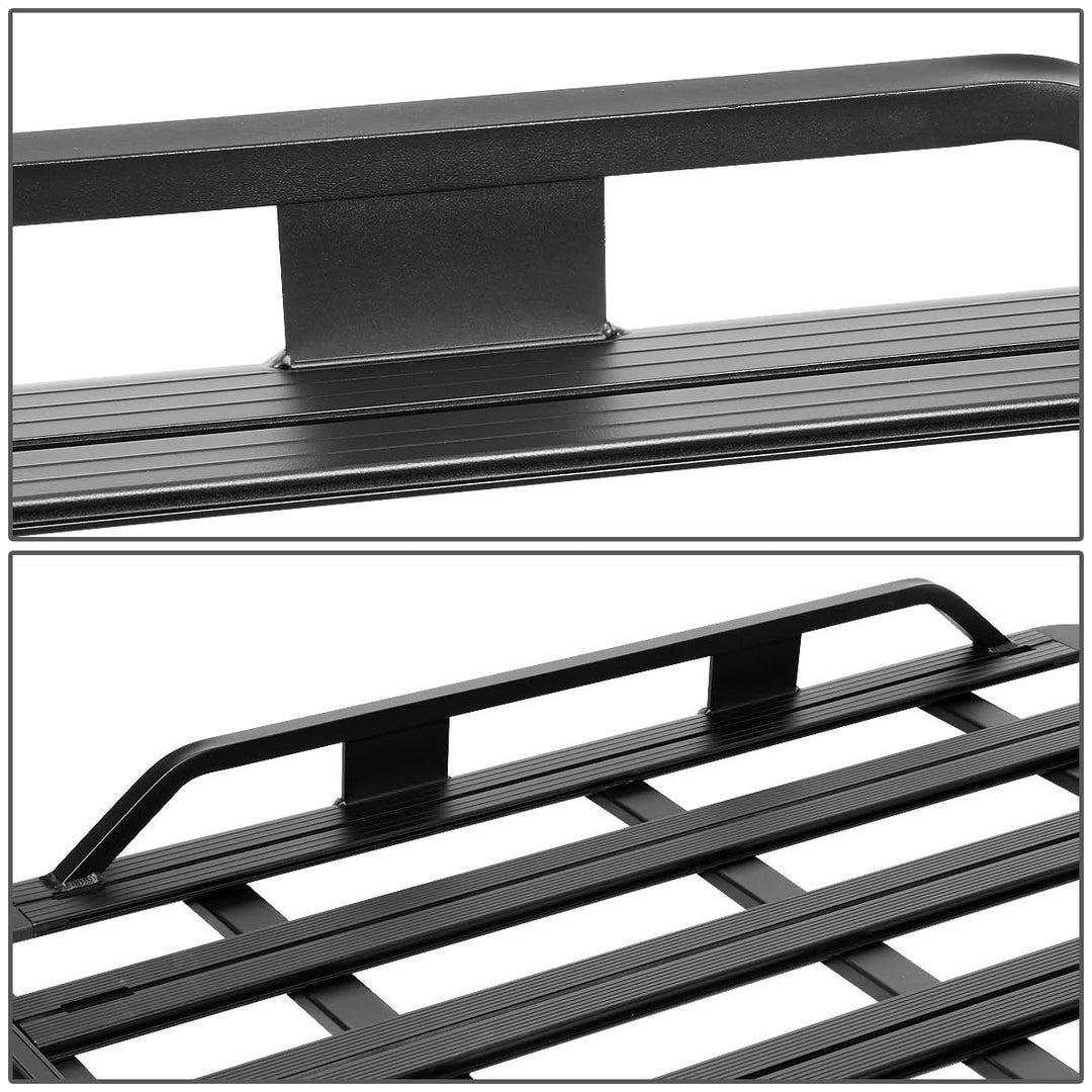 60x40 Aluminum Roof Rack Cargo Basket - Black