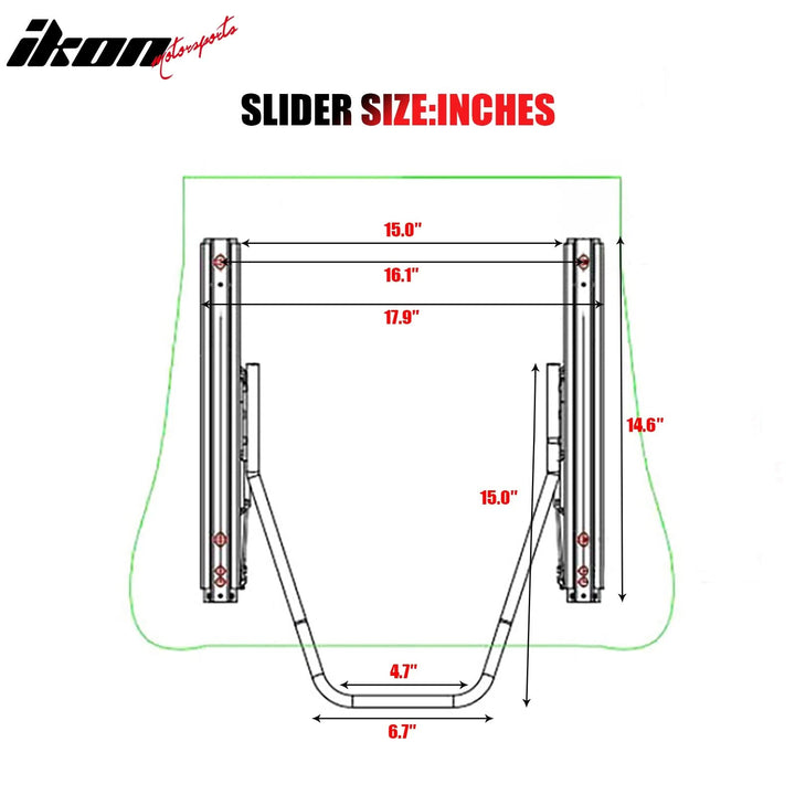 Universal Racing Bucket Seats W/ 4 Point 3" Belt Harness Blue