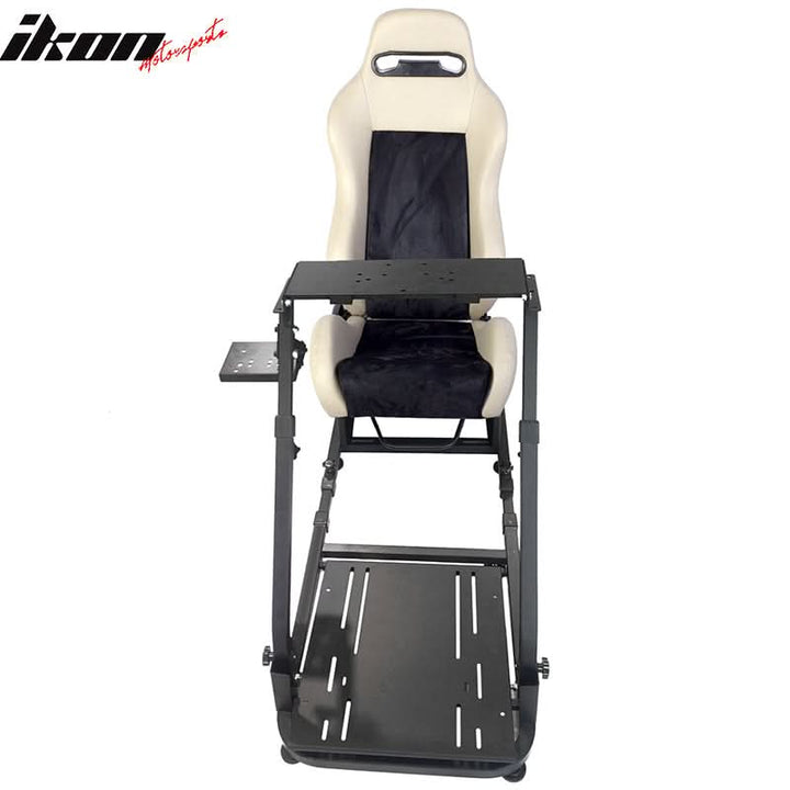 Black Gray Racing Steering Wheel Stand Logitech G29 Thrustmaster