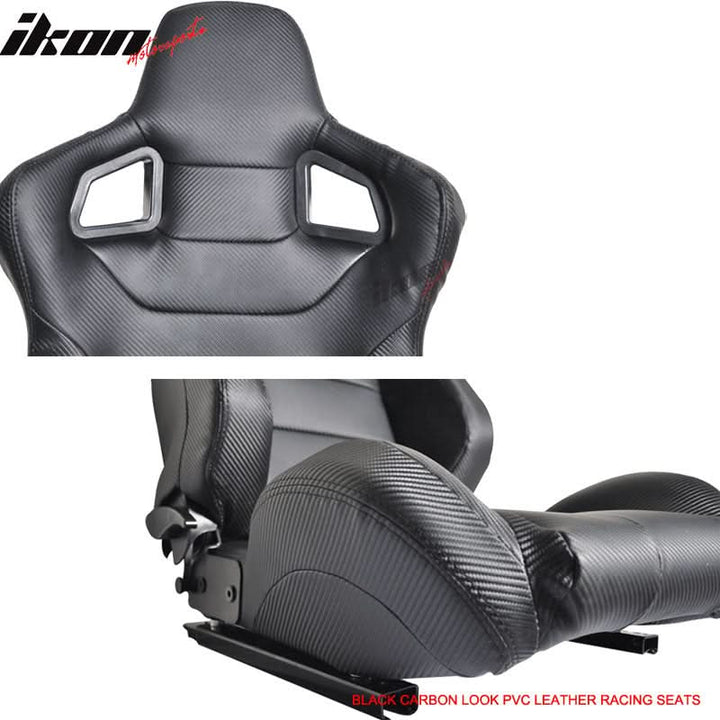 1990-1999 Toyota MR2 W20 SW20 Chassis Racing Seats + Bracket