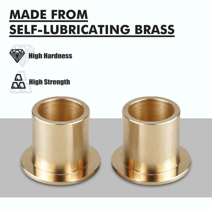 BMW 1 2 3 4 5 6 7 8 Series / X1 X3 X5 / Z4 Z8 / MINI Self-Lubricating Brass Clutch & Brake Pedal Bushing Kit 1989 - 2020