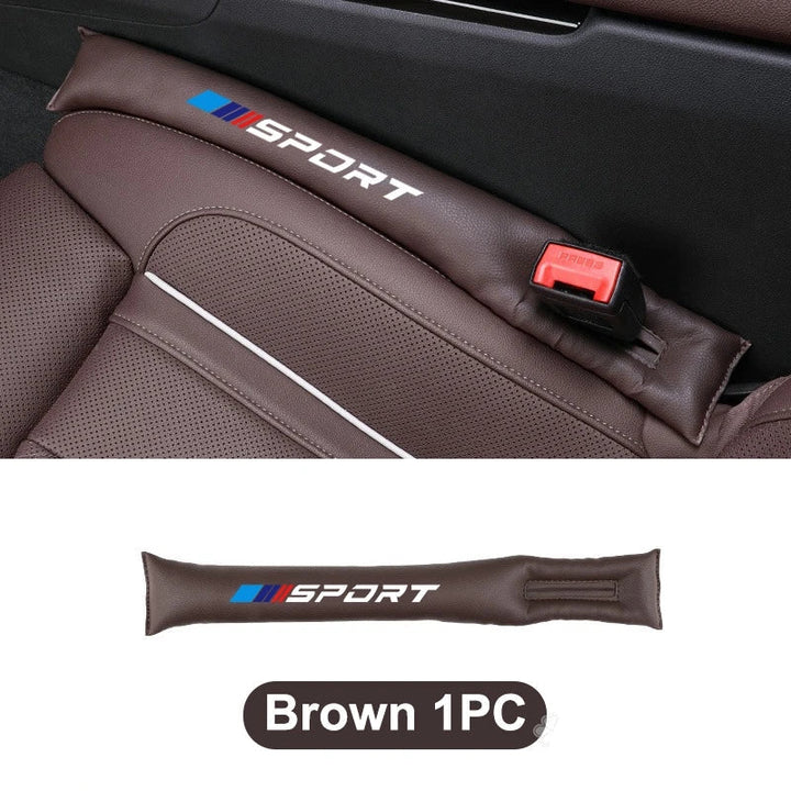 BMW Car Seat Gap Filler Strip Soft Leather Spacer Pads for E30 / E34 / E36 / E46 / E53 / E60 / E87 / E90 / F10 / F30