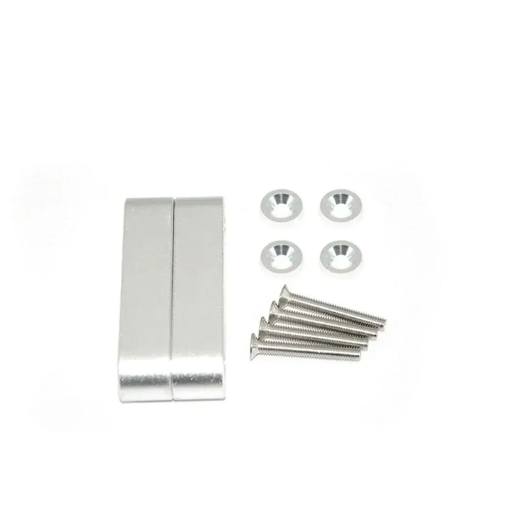 Universal Aluminum Hood Vent Spacer Riser Kit (Black / Purple / Silver)