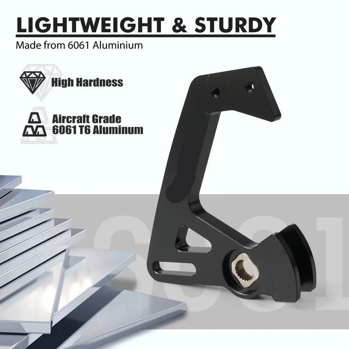 VW Golf MK5 MK6 MK7 MK8 GTI R / Audi A3 S3 TT / Seat Leon / Skoda Octavia Billet Aluminum Adjustable Short Shifter Arm 6-Speed MQ350