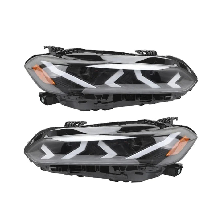 Honda Civic 11th Gen 4-Lens LED Headlight Assembly with Start-Up Animation & Dynamic Turn Signal 2022 - 2023 (Pair)