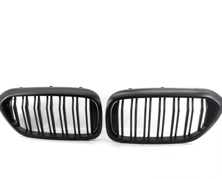 Gloss Black Double Slat Kidney Grille for BMW 5 Series G30 G31 520i 530i 540i M5 (2017–2020) – Front Racing Grilles Upgrade