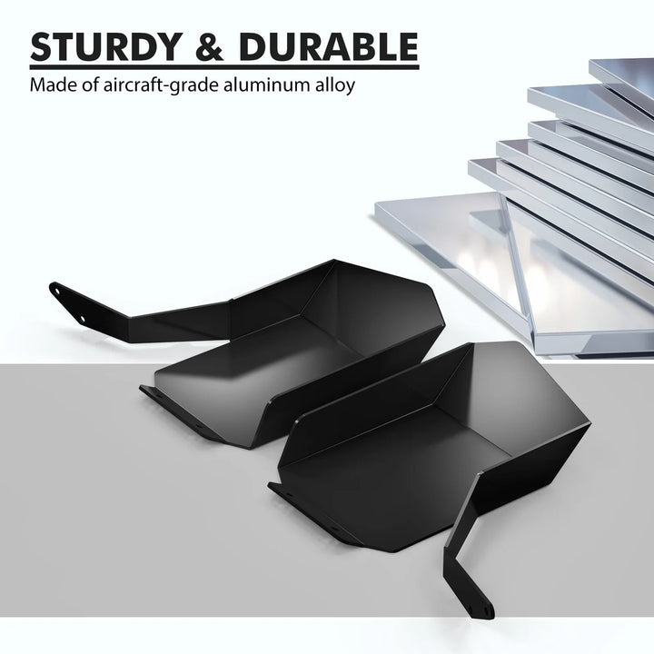 BMW 5 Series E60 / E61 / M5 Aluminium Air Induction Intake Scoops 2007 - 2010 (Pair)
