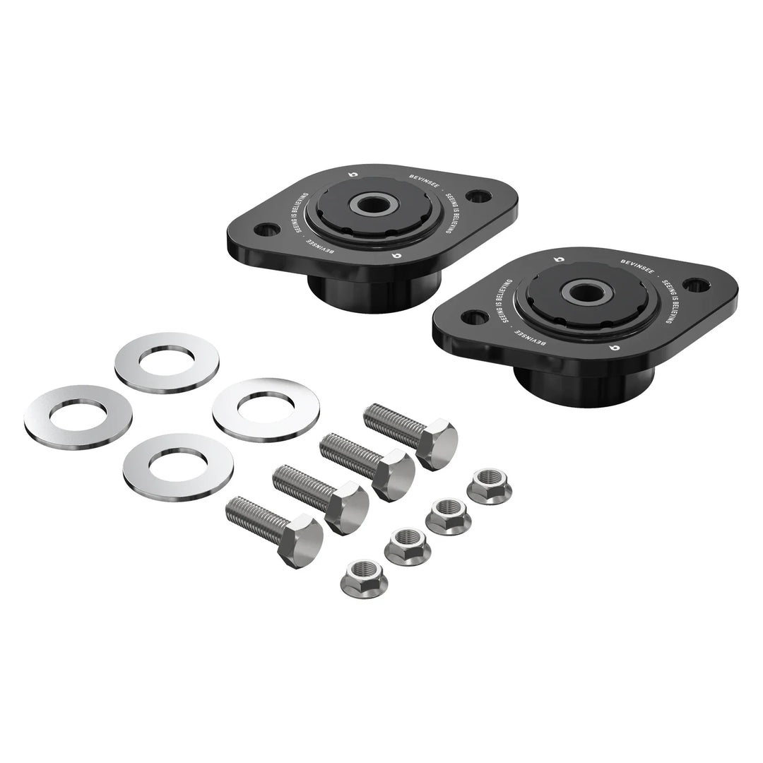 BMW 3 Series E30 E36 E46 / Z3 / Z4 E85 E86 Aluminum 85A Polyurethane Rear Shock Mounts 10mm 1986 - 2008