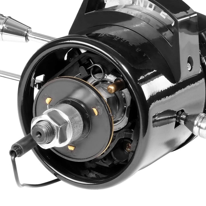 Universal 28" Black Steering Wheel Column - Automatic