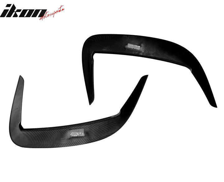 2015-2023 Dodge Charger IKON2 Side Fin Vents Carbon Fiber Print ABS