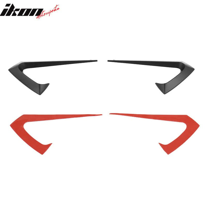 2017-2023 Tesla Model 3 Side Fender Camera Vent Cover Trim ABS