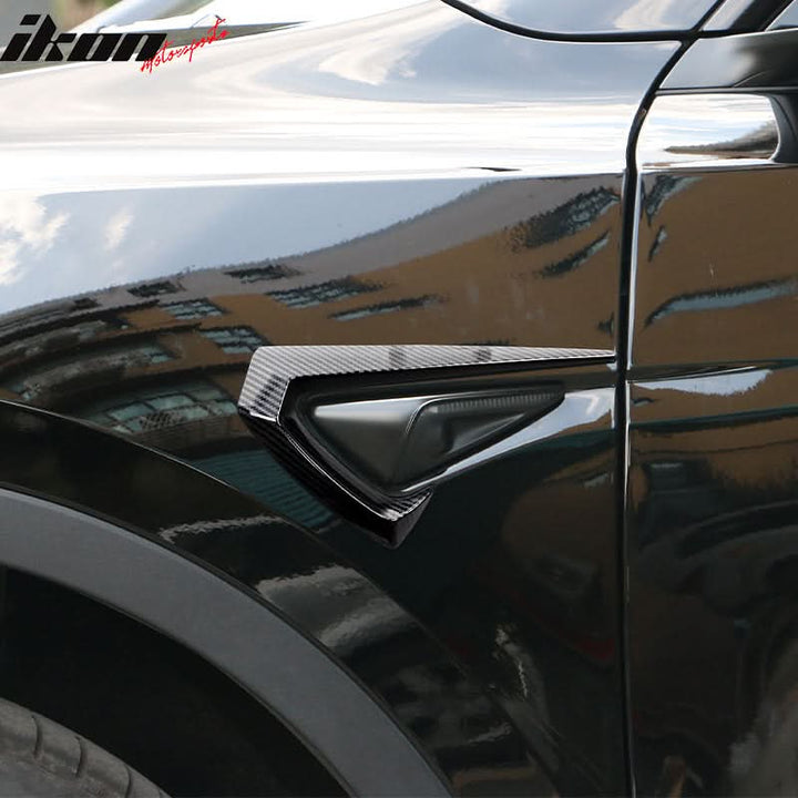2020-2023 Tesla Model Y Side Fender Camera Vent Trim ABS Plastic