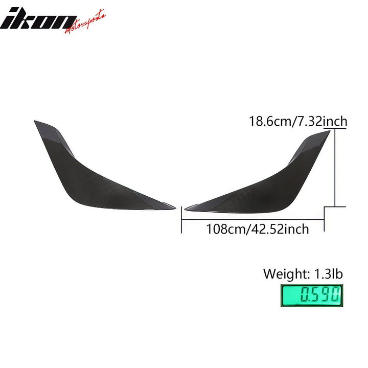 2020-2025 Toyota GR Supra A90 Side Fender Vents Gloss Dry Carbon Fiber