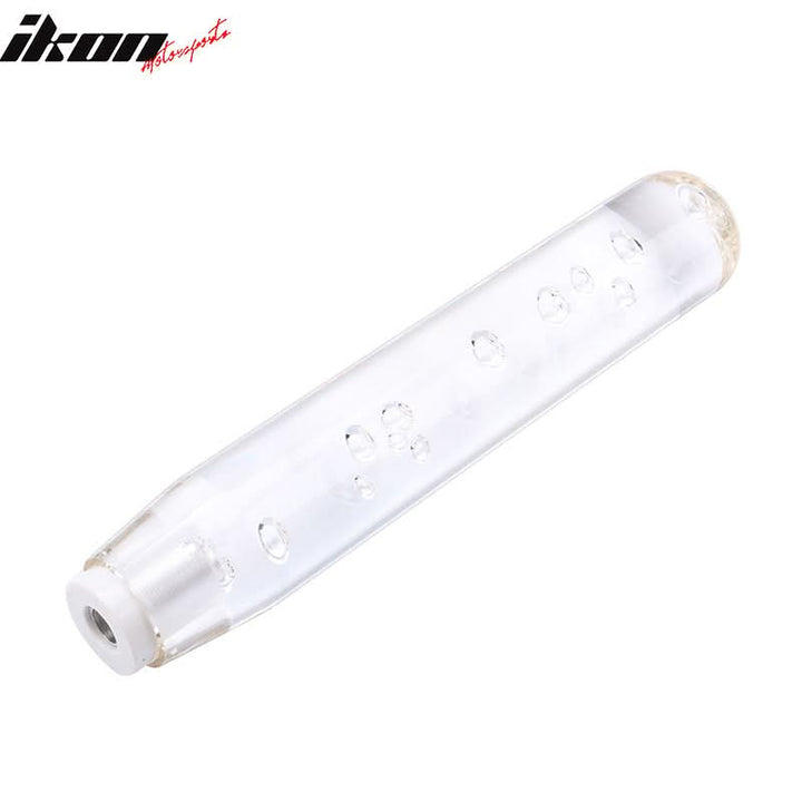 Universal Crystal Bubble LED knob Shifter Head Manual Gear Shifter