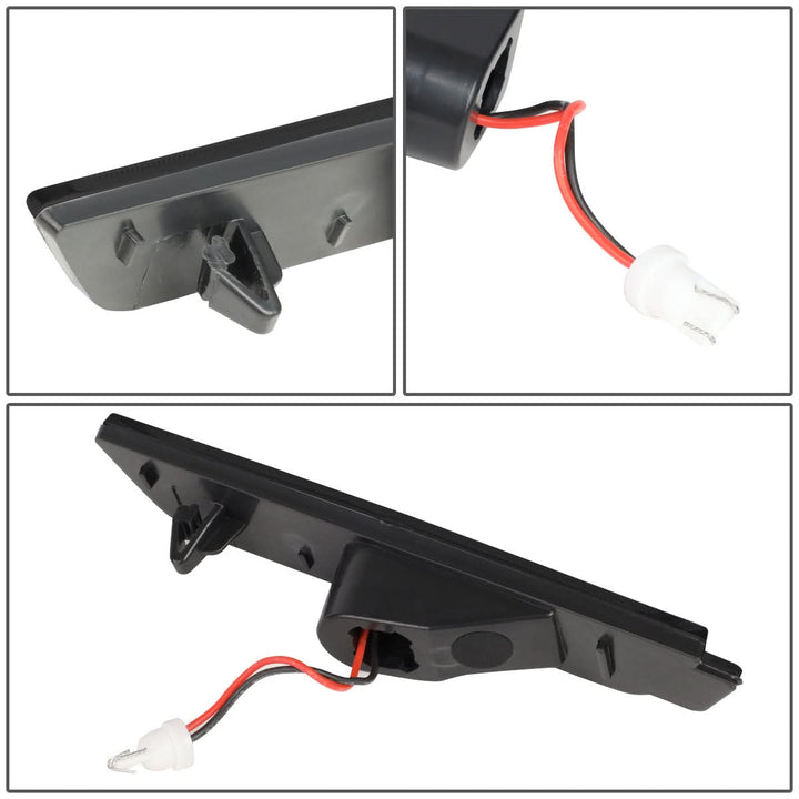 2010-2015 Chevrolet Camaro Smoke Side Marker Lights Front & Rear