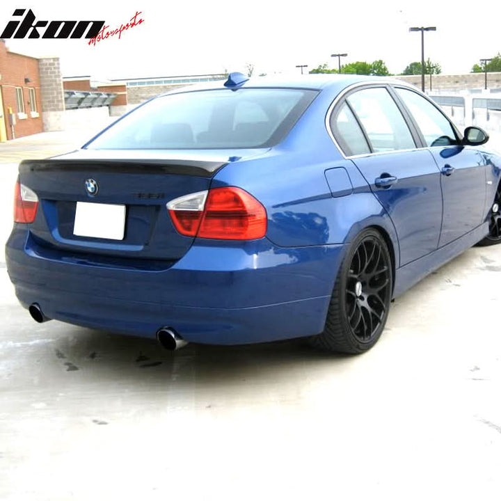 2006-2011 BMW 3 Series E90 Sedan M3 Style Carbon Fiber Trunk Spoiler