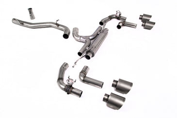 MILLTEK RACE CATBACK EXHAUST SYSTEM (VALVED OR NON-VALVED) MK8 GOLF R