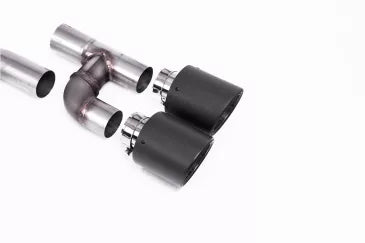 Milltek Quad Outlet Upgrade with Maxton Diffuser for Volkswagen Mk8 Golf GTI