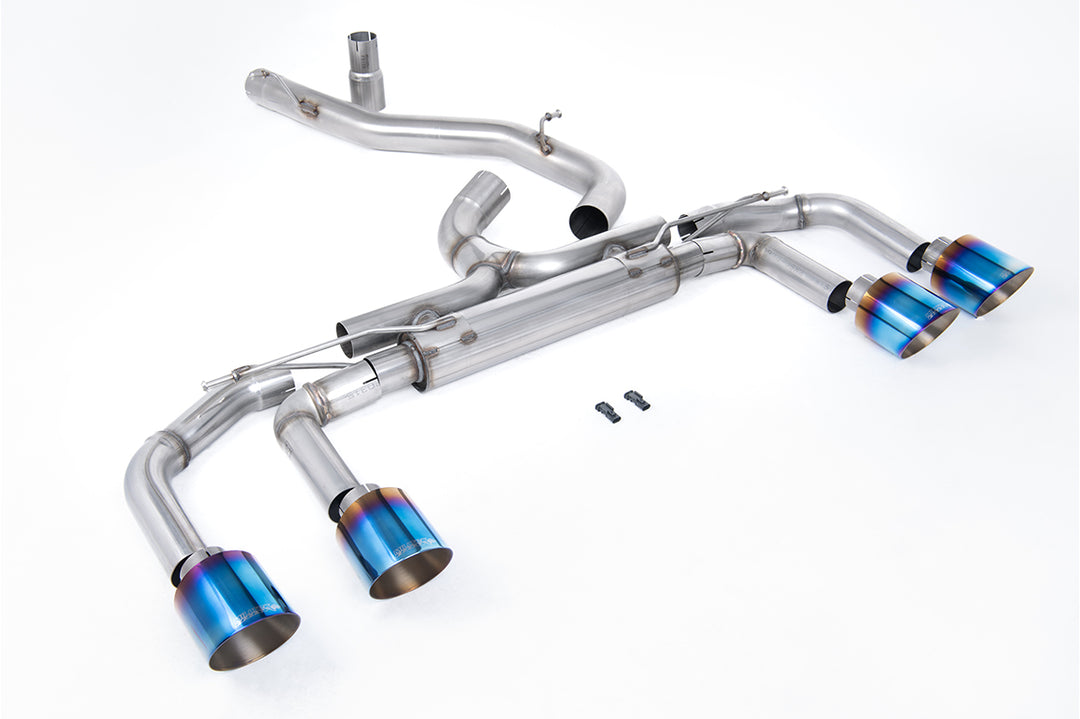 MILLTEK RACE CATBACK EXHAUST SYSTEM (VALVED OR NON-VALVED) MK8 GOLF R