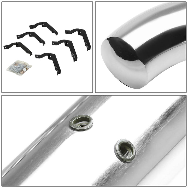 2007-2016 Chevrolet Silverado HD 3" Round Nerf Bars Extended Cab