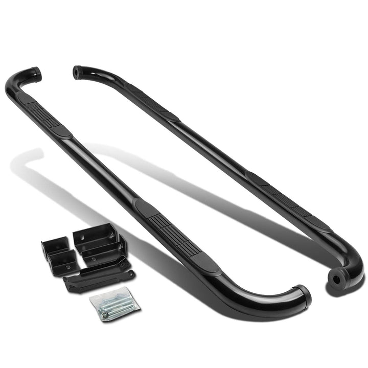 00-13 Chevrolet Yukon XL/Suburban/Avalanche 3" Round Nerf Bars - Black