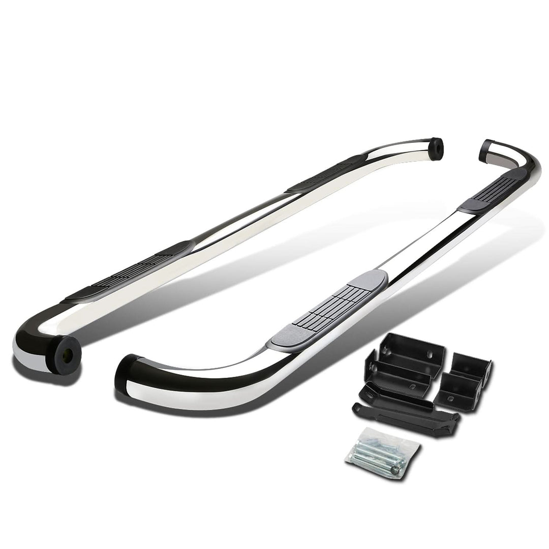 00-13 Chevrolet Yukon XL / Suburban 3" Round Nerf Bars Silver