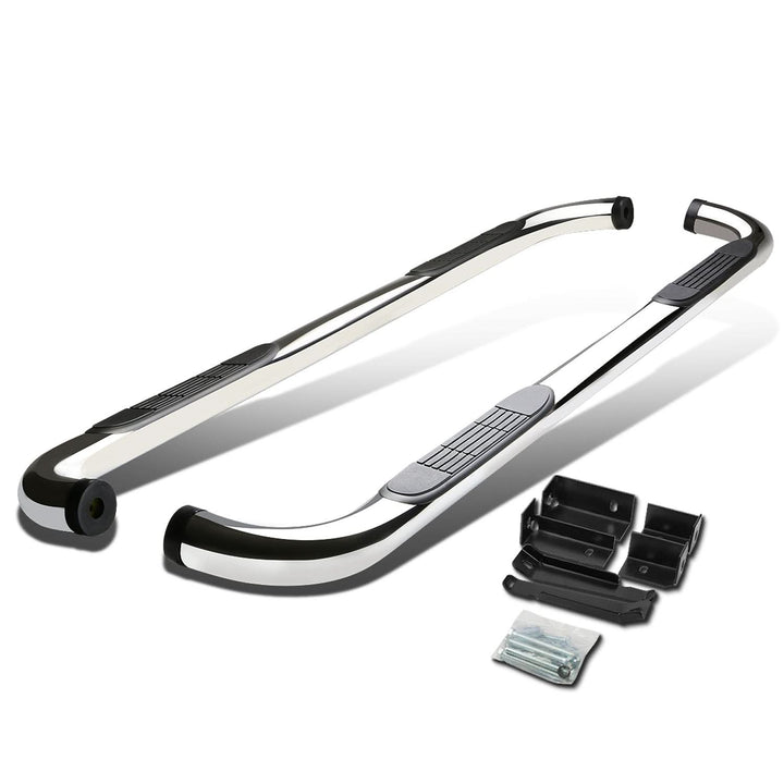 00-13 Chevrolet Yukon XL / Suburban 3" Round Nerf Bars Silver