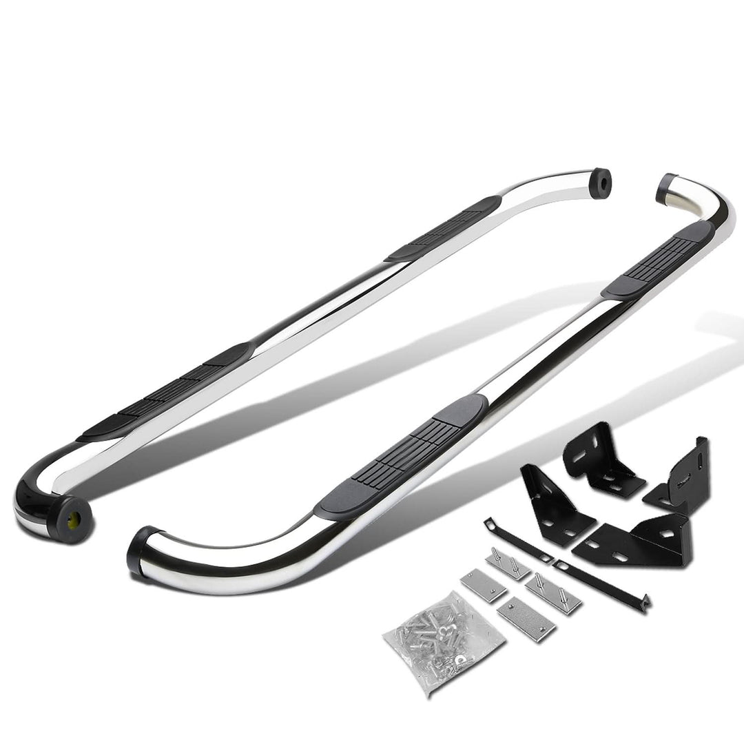 05-10 Jeep Grand Cherokee / Commander 3" Round Nerf Bar Silver