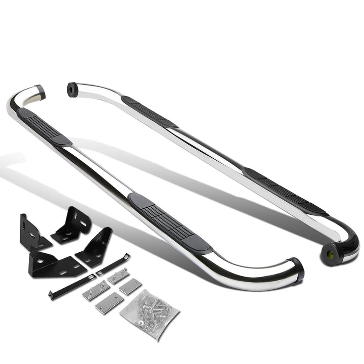 05-10 Jeep Grand Cherokee / Commander 3" Round Nerf Bar Silver