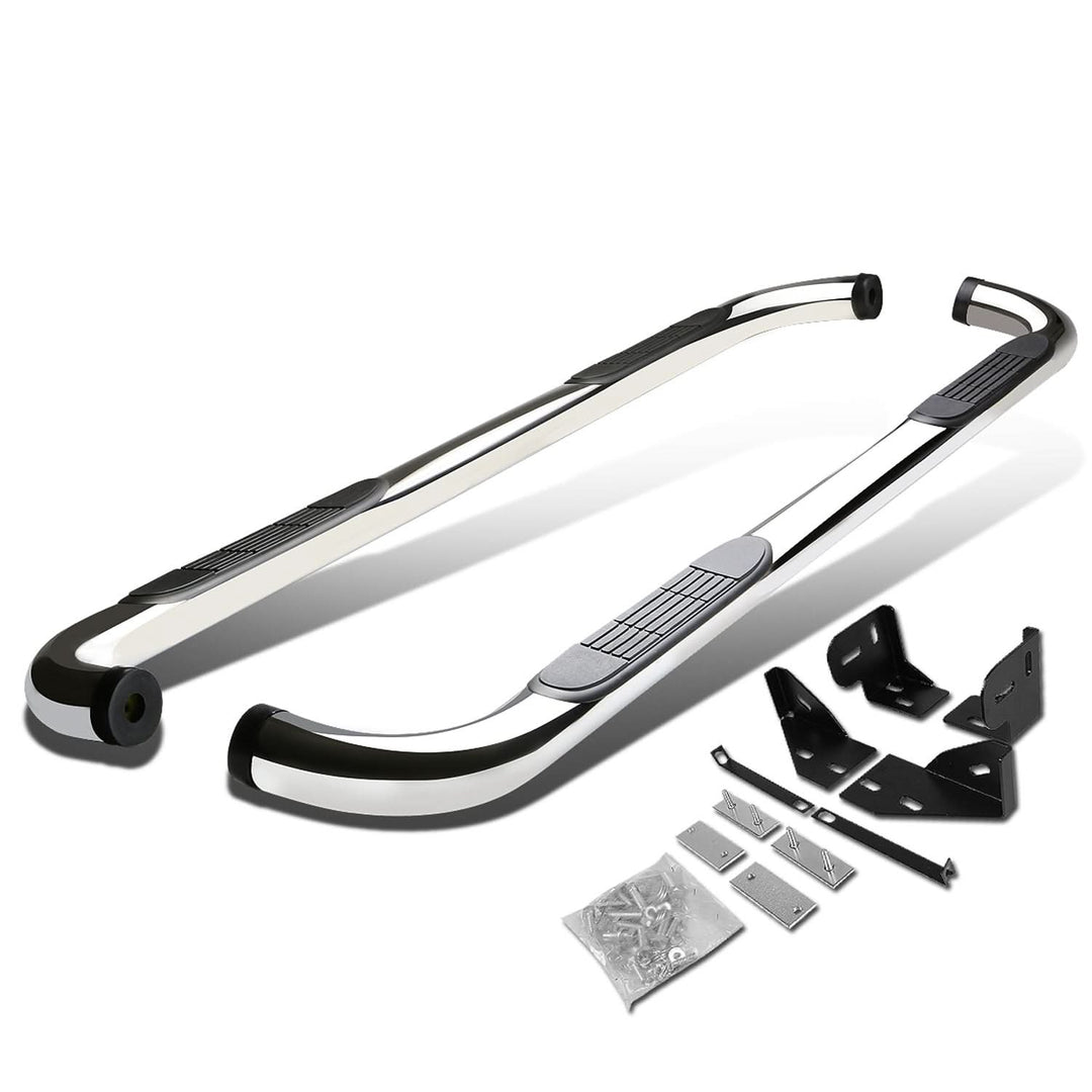 05-10 Jeep Grand Cherokee / Commander 3" Round Nerf Bar Silver