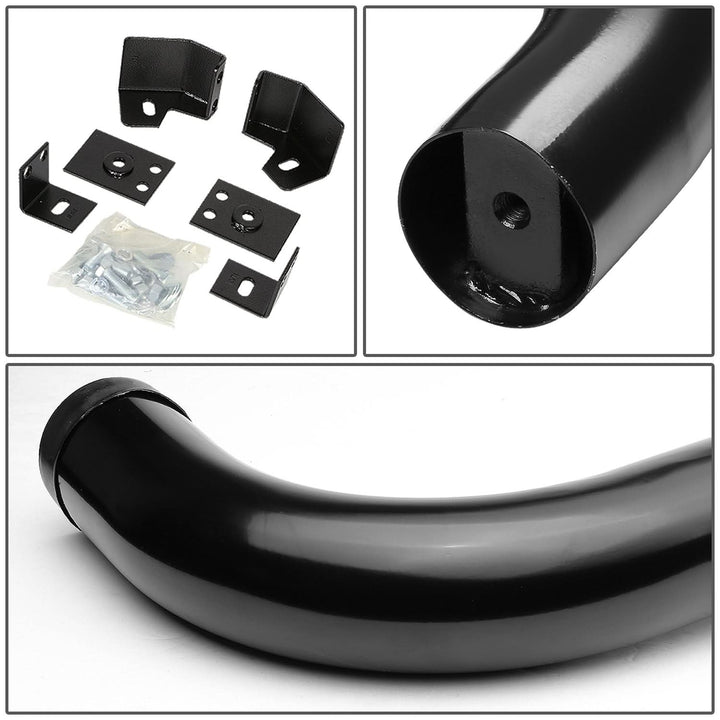 87-06 Jeep Wrangler 3" Round Nerf Bar Step Bar - Black