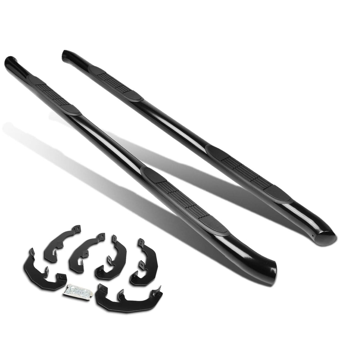 2019-2020 Chevrolet Silverado GMC Sierra 3" Nerf Bars - Black