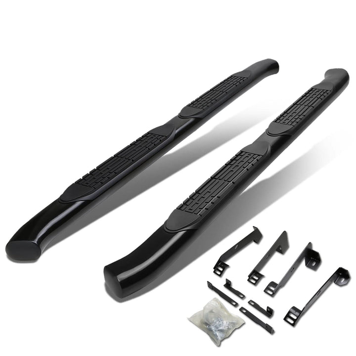 02-09 Dodge Ram 4" Oval Nerf Bars - Black