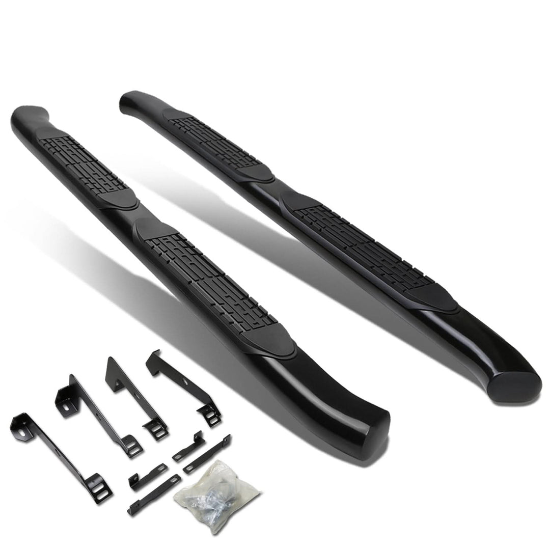 02-09 Dodge Ram 4" Oval Nerf Bars - Black
