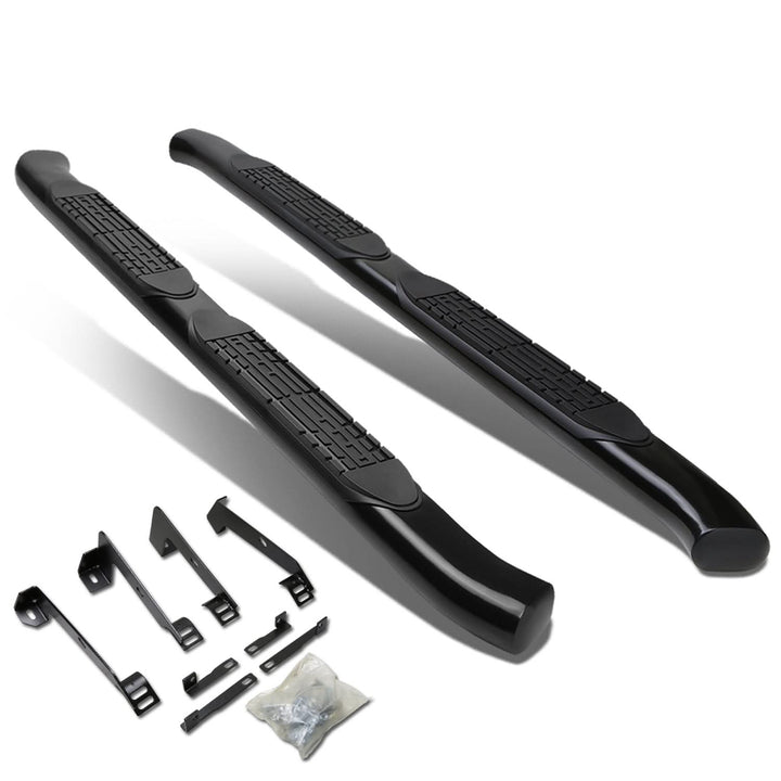 02-09 Dodge Ram 4" Oval Nerf Bars - Black