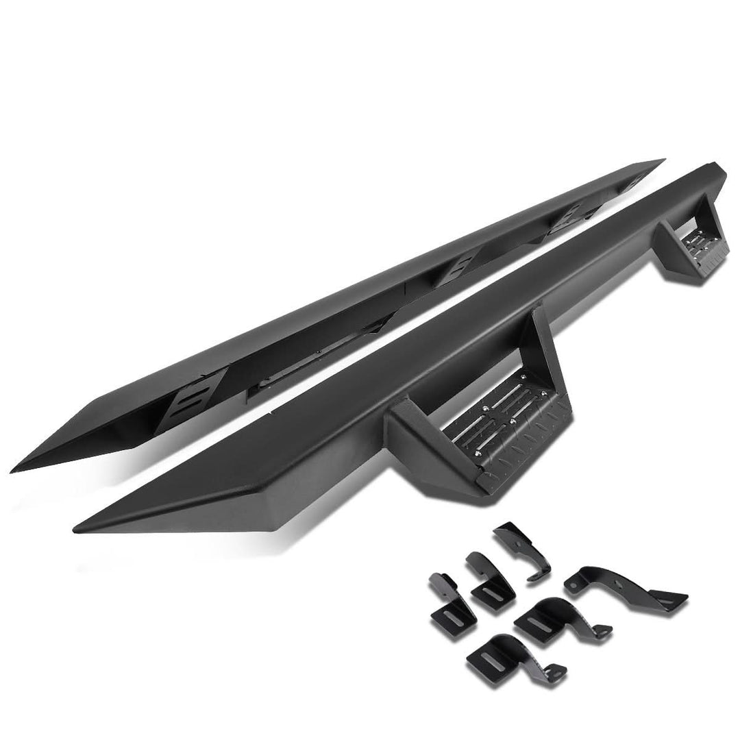 05-20 Toyota Tacoma Double Cab Step Down 3" Nerf Bars - Black