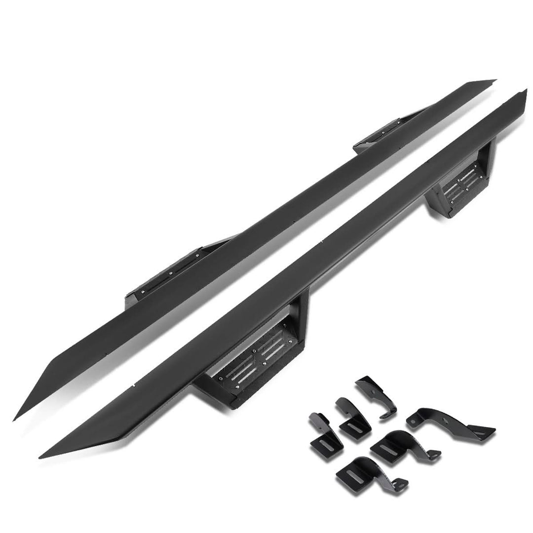 05-20 Toyota Tacoma Double Cab Step Down 3" Nerf Bars - Black