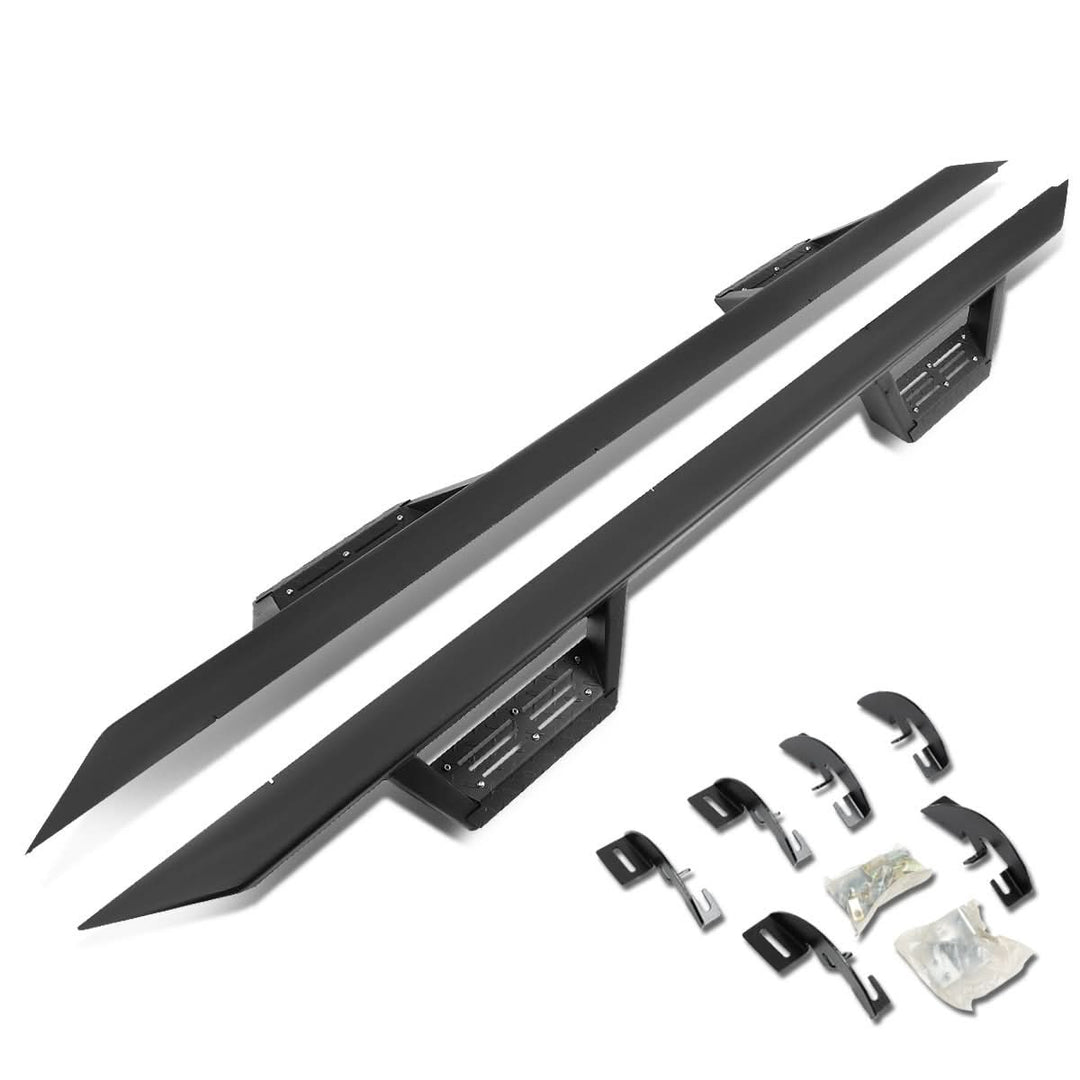 2015-2024 Chevrolet Colorado Step Down Nerf Bars - Extended Cab