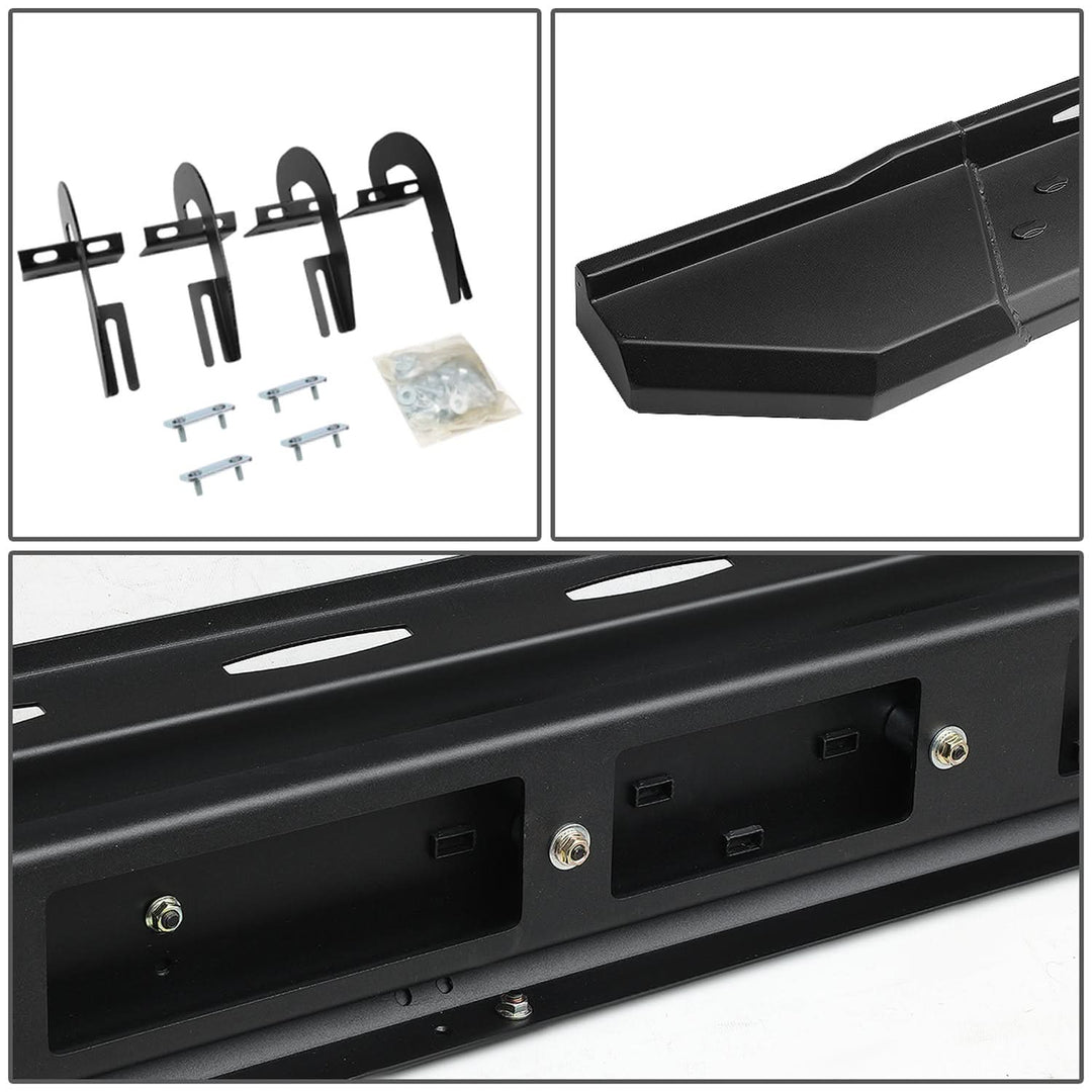 09-14 Ford F-150 Extended Cab 5.5" Straight Nerf Bars Black