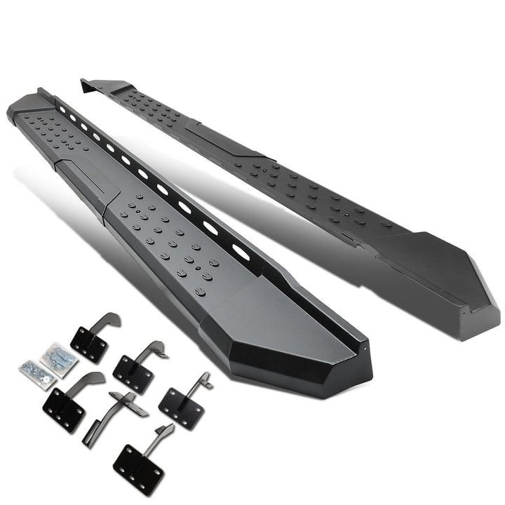 2019 RAM 1500 Crew Cab 5.5" Straight Nerf Bars with Brackets Black