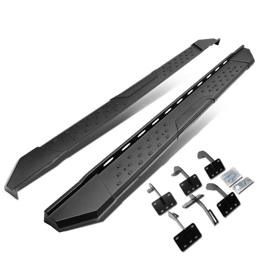 2019 RAM 1500 Crew Cab 5.5" Straight Nerf Bars with Brackets Black