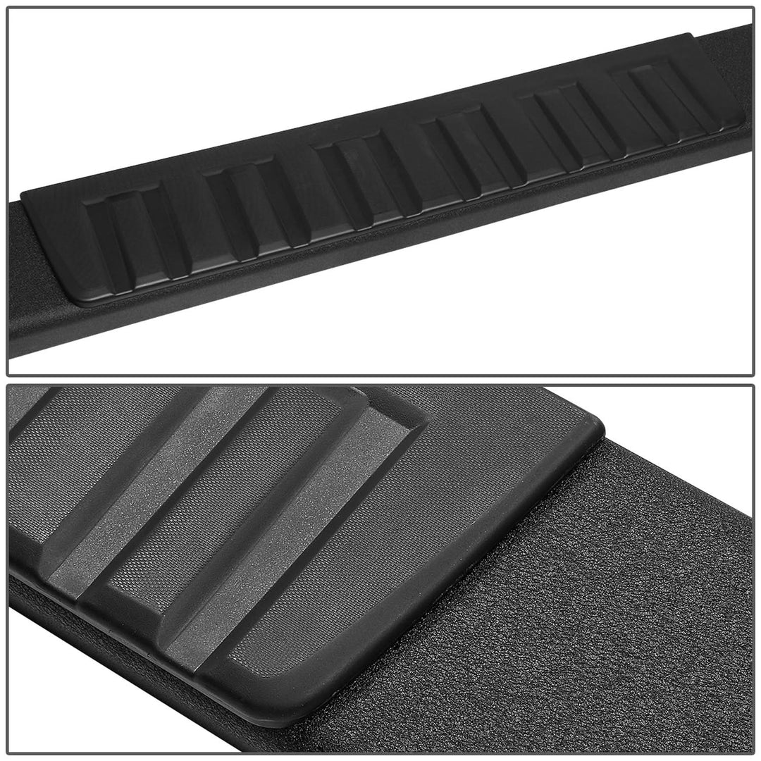 07-19 Chevrolet Silverado GMC Sierra 6" Straight Nerf Bars - Black