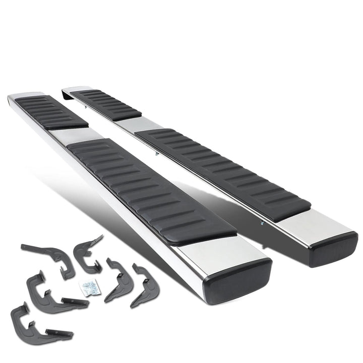 07-19 Chevrolet Silverado GMC Sierra 6" Straight Nerf Bars Extended Cab